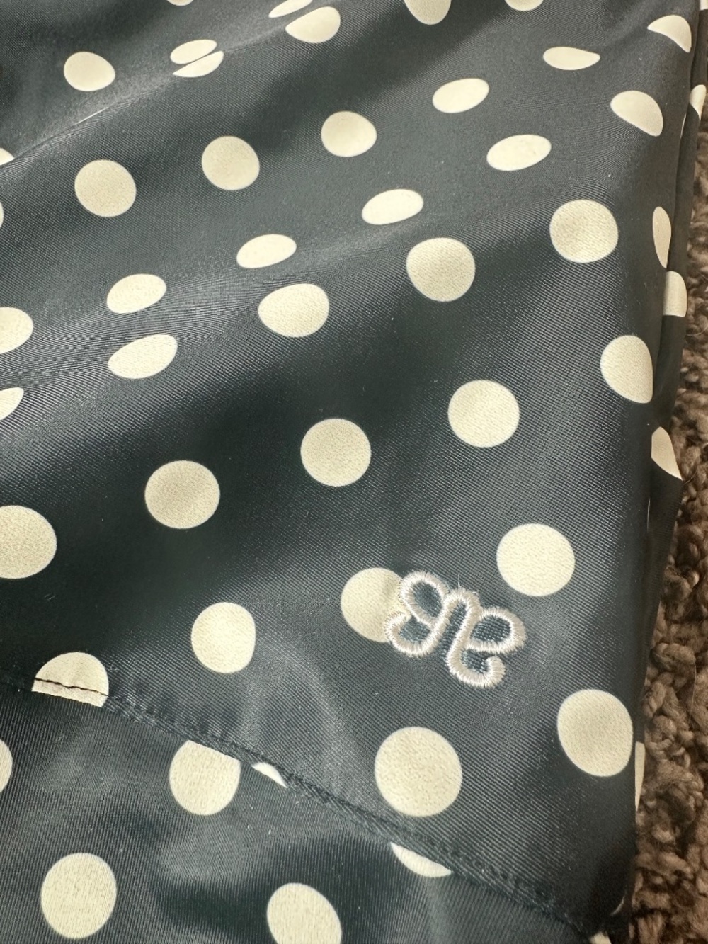 Albion Fit Black Polka Dot Bella Crop and High Waisted Swim Skirt - Picture 9 of 13